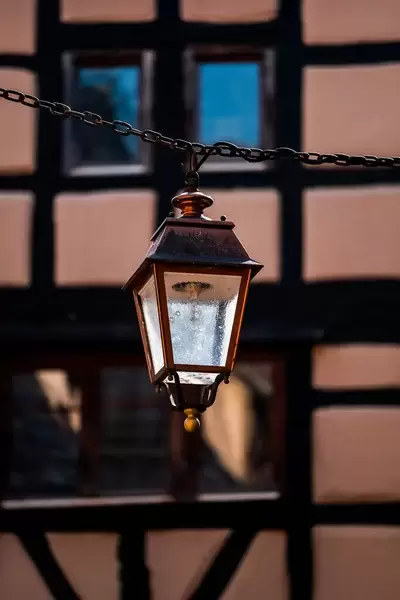 depositphotos  stock photo lantern typical facade riquewhir alsace